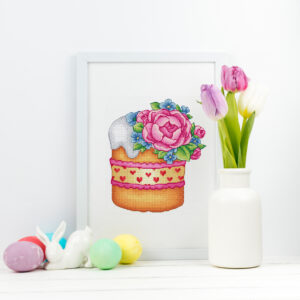 Пасочка з півонією