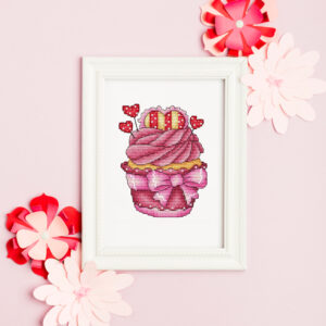 Капкейк Валентинка