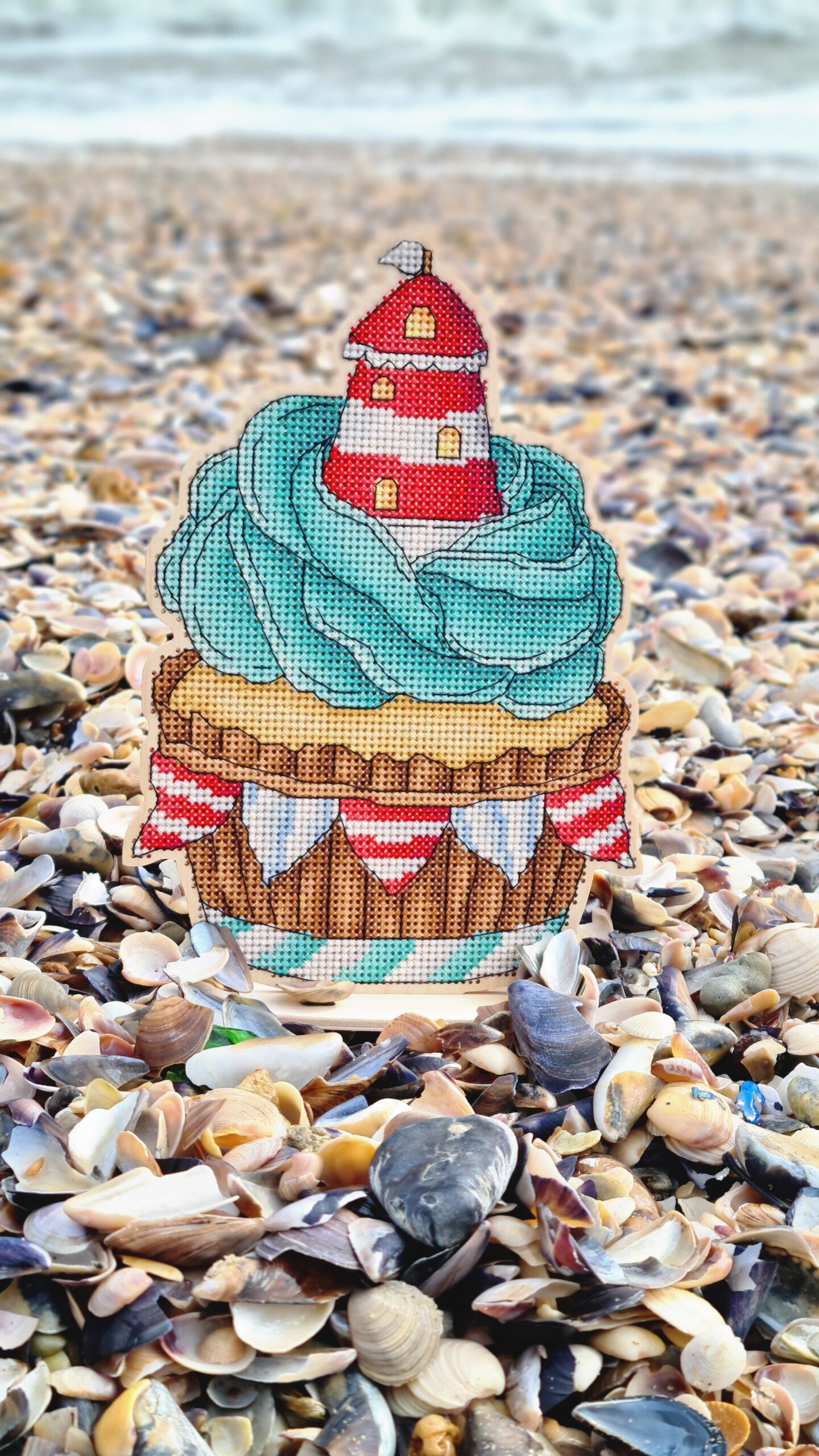 Капкейк з маяком